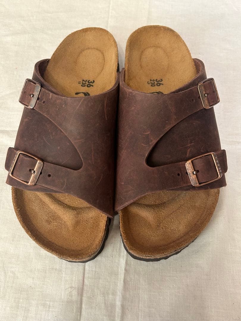 BIRKENSTOCK チューリッヒ　36 ビルケンシュトック　オイルドレザー