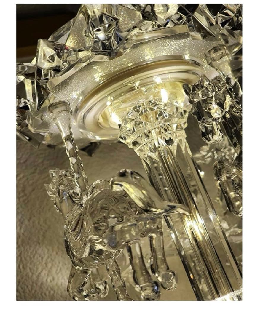 12485在庫処分！南貿易 アクリル製メリーゴーランド