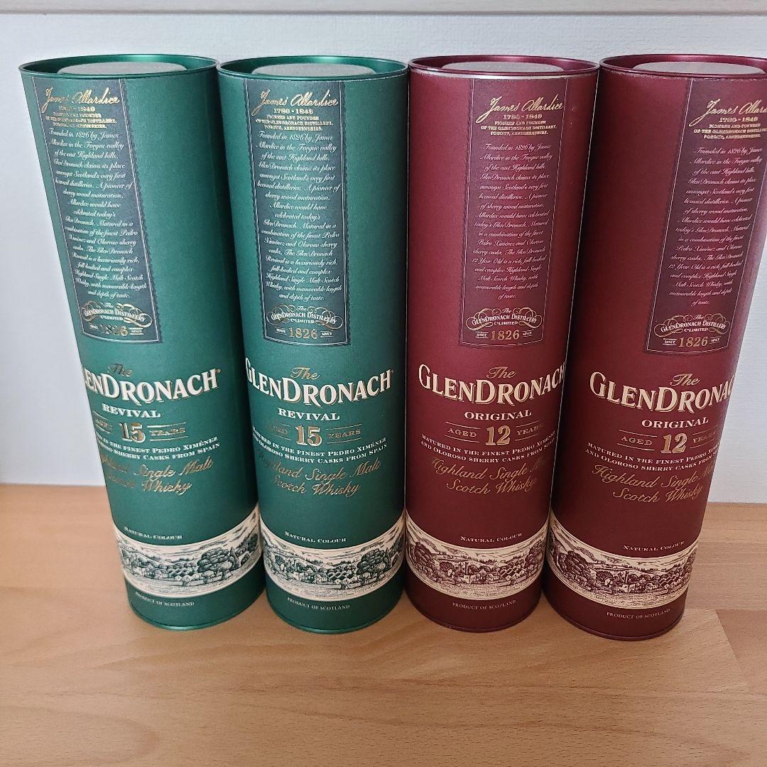 GLENDRONACH Revival 15年 & Original 12年