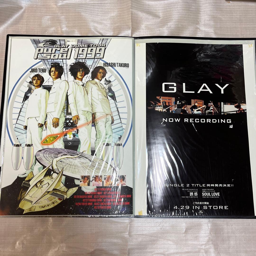 GLAY CD、VIDEOポスター21枚