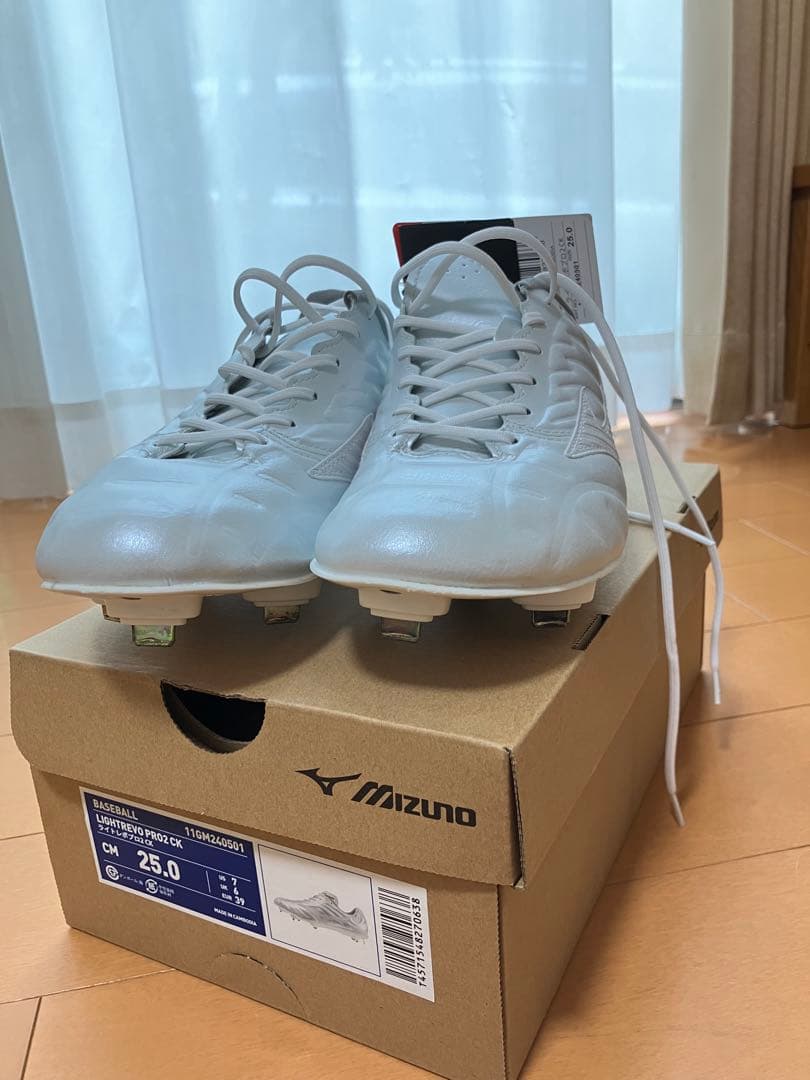 値下げしました‼️Mizuno ライトレボプロ2CK 25.0