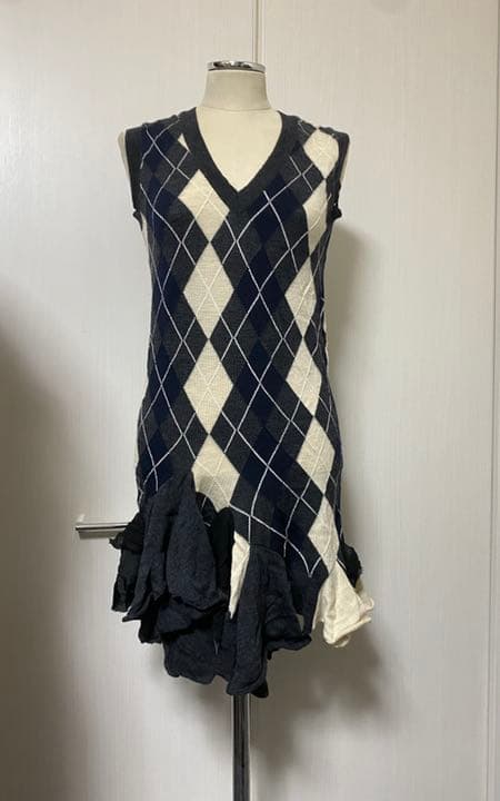 sacai ニットワンピース