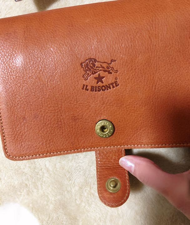 イルビゾンテ　il bisonte 本革　フェス　ウエストバッグ　財布　旅行