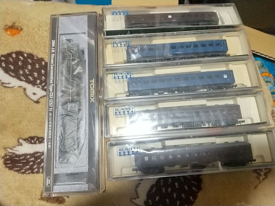 Nゲージ Tomix C57 1+KATO 旧形客車 6両セット 全て未使用品
