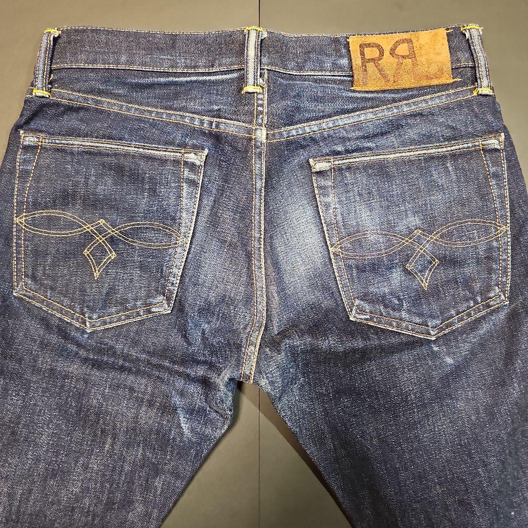 RRL LOW STRAIGHT DENIM USA製 28×30