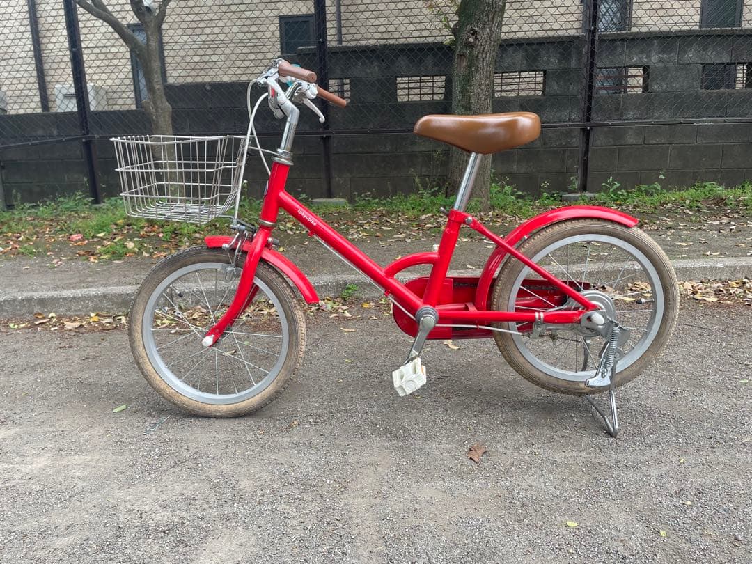TokyoBike 子供用 16インチ スタンド・泥除け付き(補助輪付属)