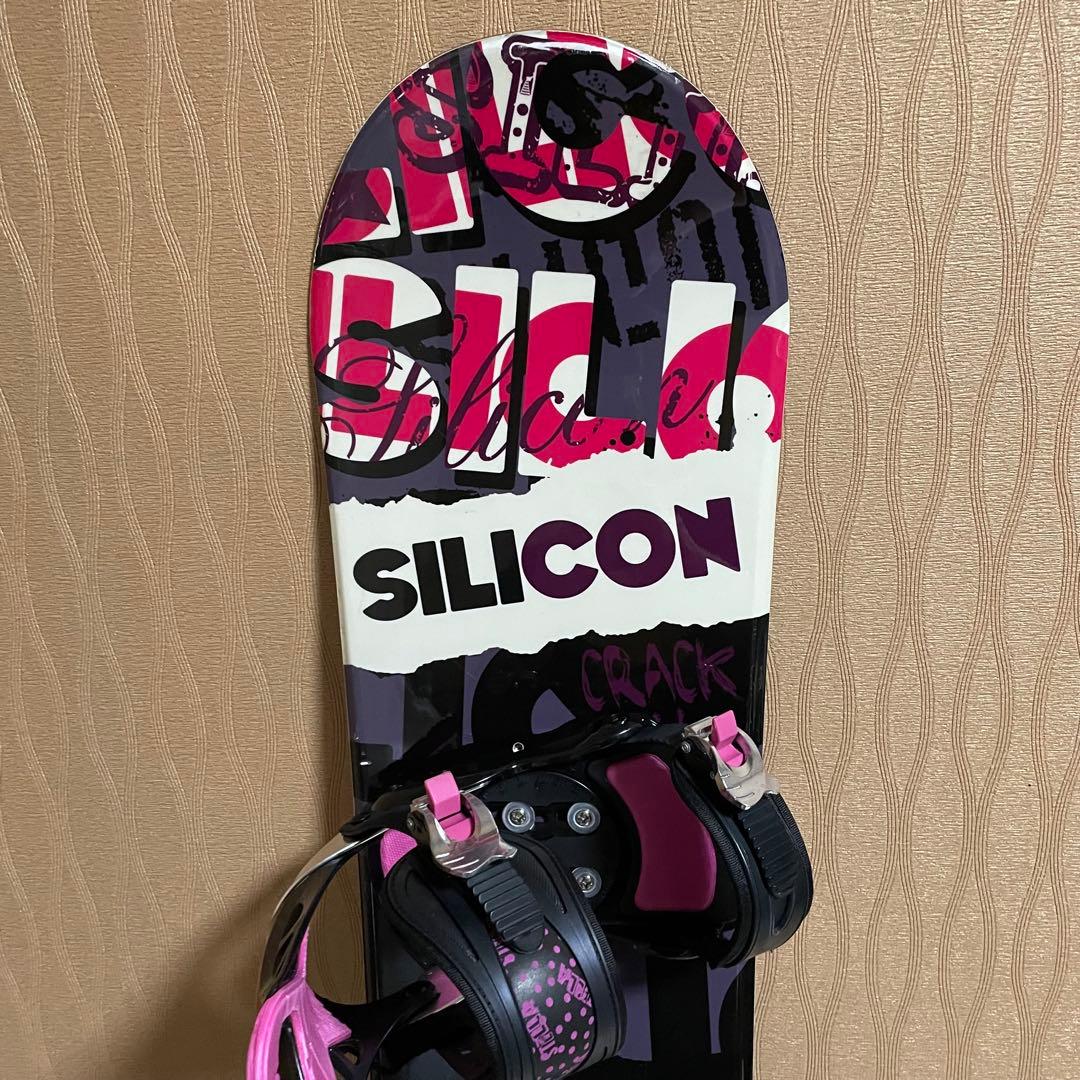 SILICONACCESSORY× STELLAスノーボードビンディングセット