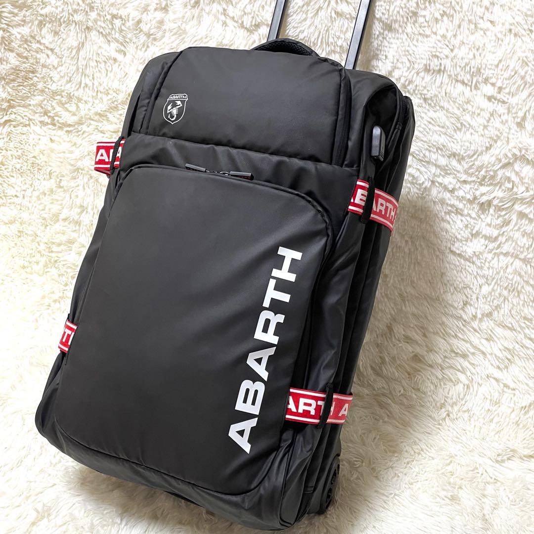 極美品 アバルト ABARTH スーツケース キャリー 2輪 旅行 出張