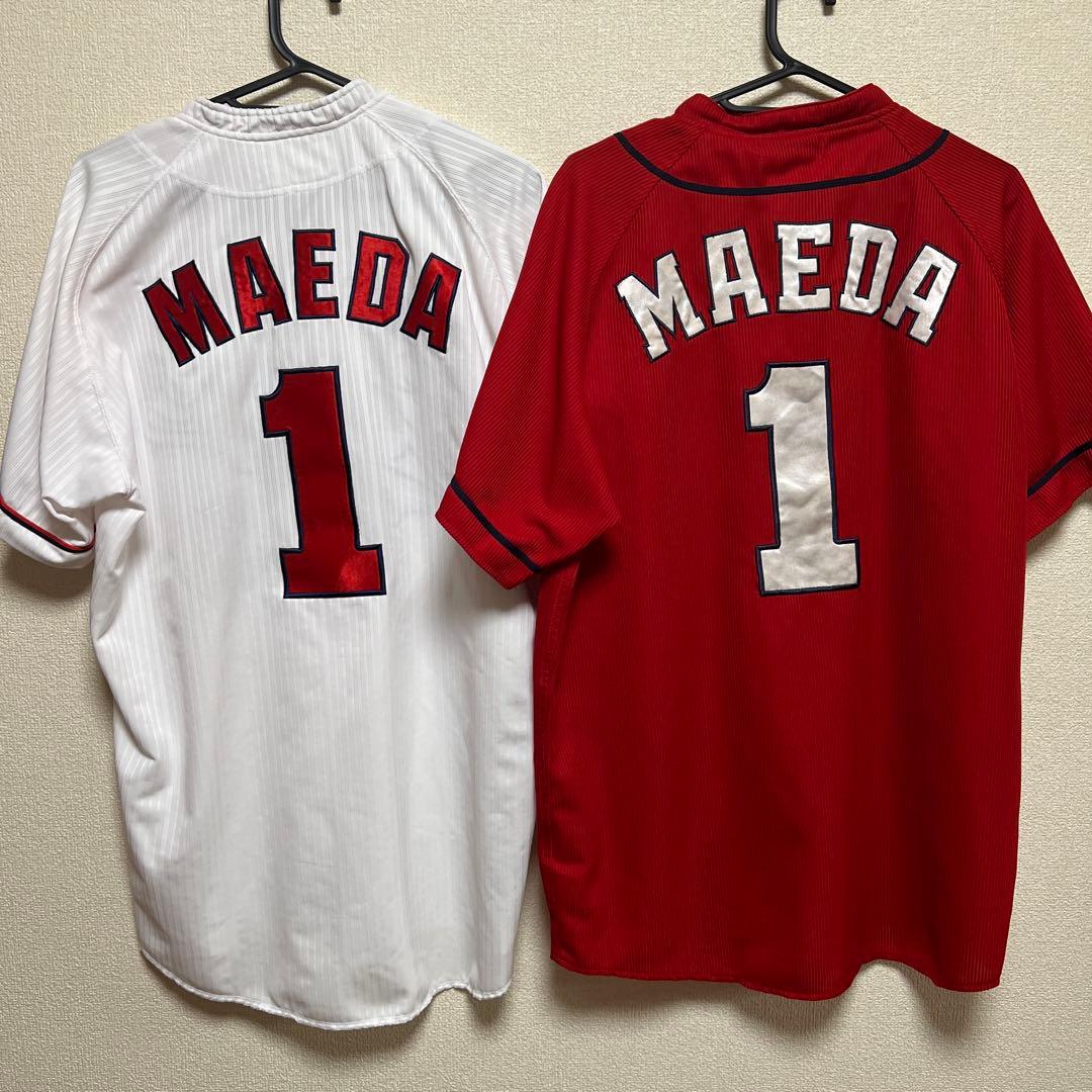 広島東洋カープ　前田智徳　ハイクオリティユニフォーム ホーム　ビジター　セット