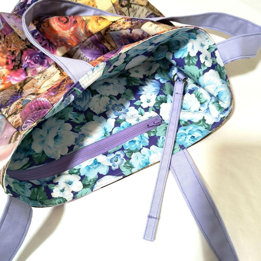 La luna様】ハンドメイドオーダー★男女猫兎★大容量フラットトートバッグ3点