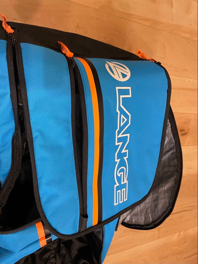 LANGE ブーツバッグ　大型リュック　遠征用　大容量 ブルー