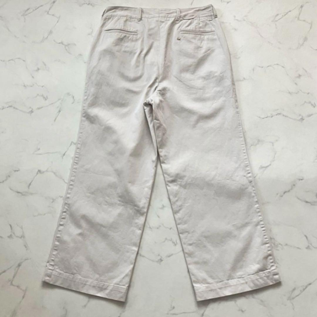 XLサイズ✨ 45R おこめチノのシャルロットパンツ 4 ホワイト