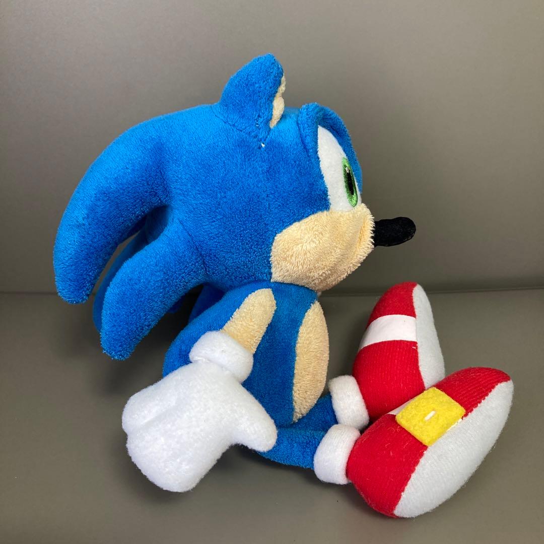 ソニック　ぬいぐるみ　三英　レトロ