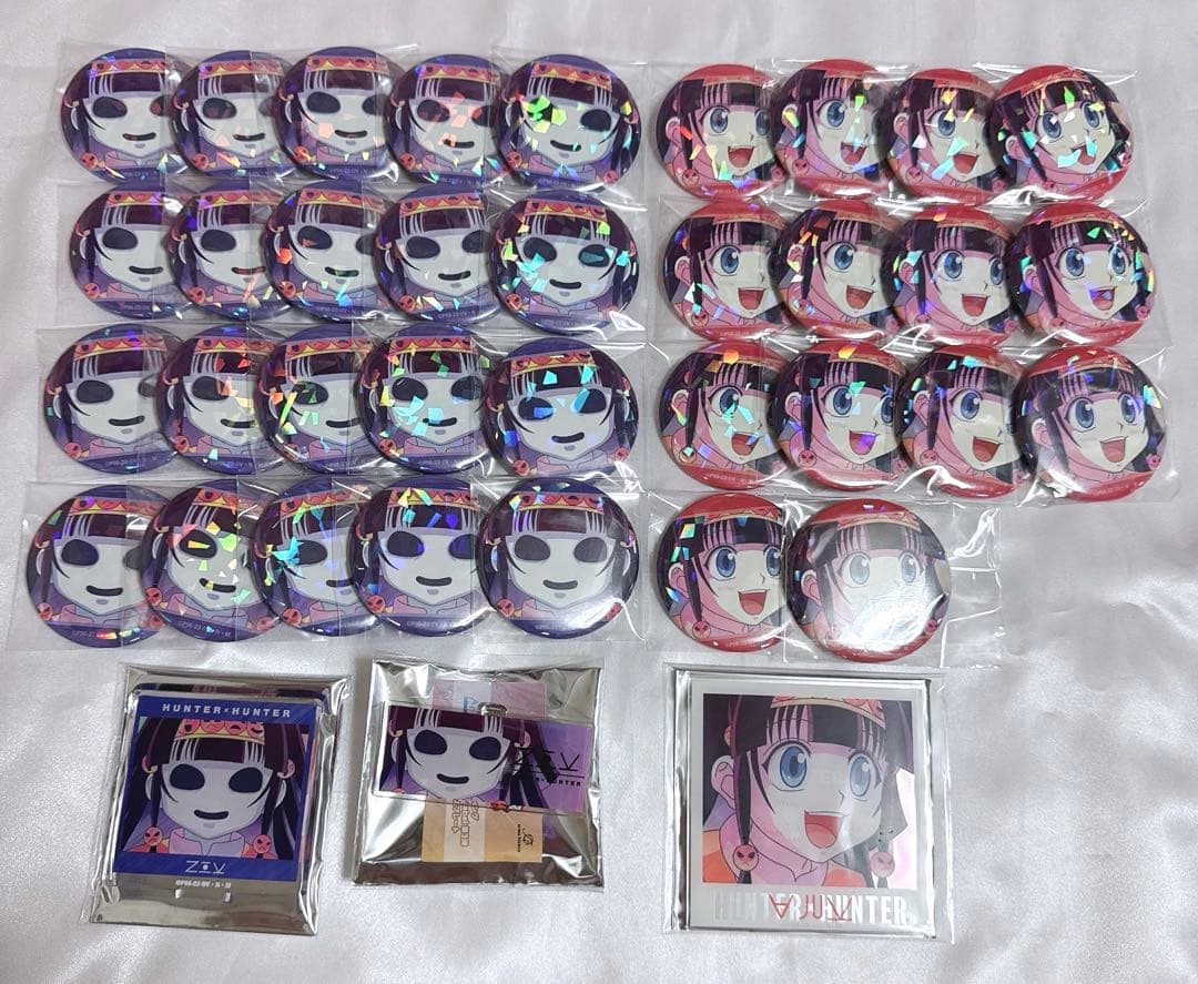 HUNTER×HUNTER ホログラム缶バッジ アルカ ナニカ