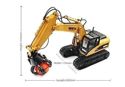 1/14スケール パワーショベル ラジコン ショベルカー グラップル仕様