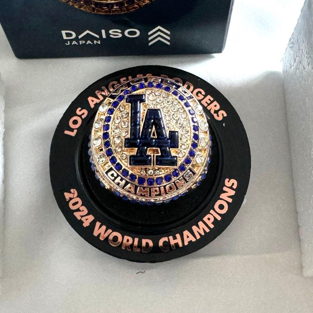 ヒ*ロ様 大谷翔平 リング ワールドチャンピオン ドジャース 来場者限定 202