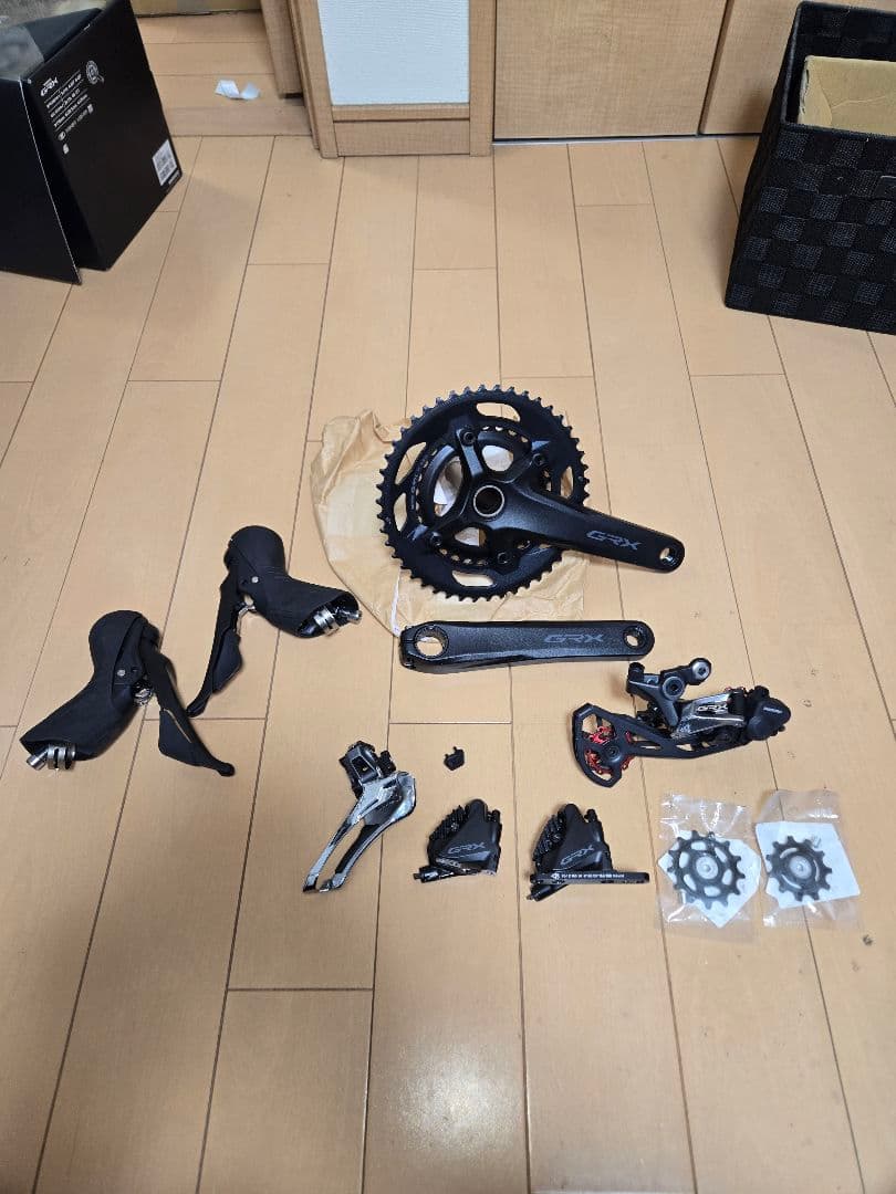 Shimano シマノ GRX 2x11速 クランクセット グラベル