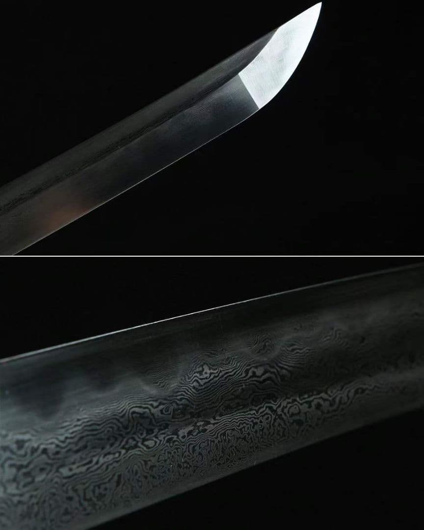 十里桜侍刀（三色銅黄銅鞘）武具　刀装具　日本刀　模造刀 居合刀