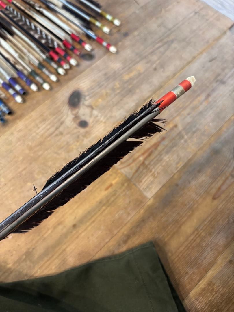 弓道ジュラ矢74本セット