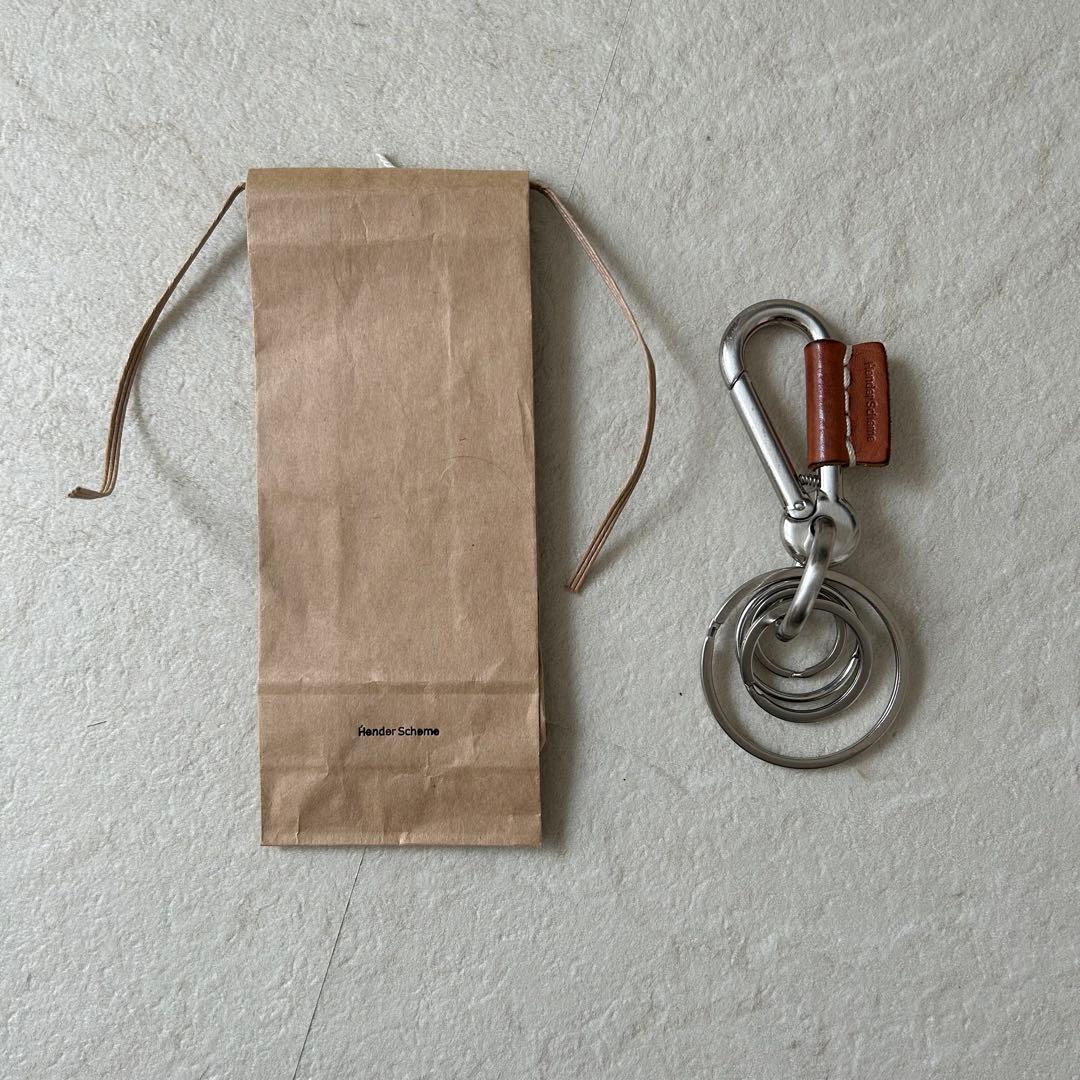 エンダースキーマ　hender scheme カラビナ　キーリング