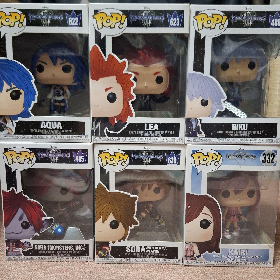 キングダムハーツ POP6体