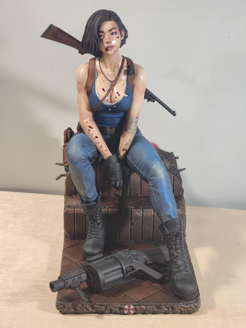 ジル・バレンタインガレージキット塗装済み完成品