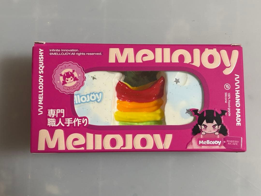 mellojoy メロジョイ 伸びるチーズ レインボー 虹