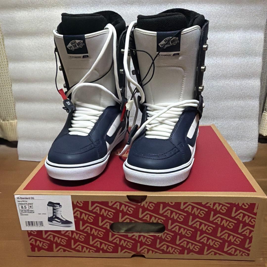 VANS スノーボードブーツ 8.5 (26.5cm) ネイビー/ホワイト