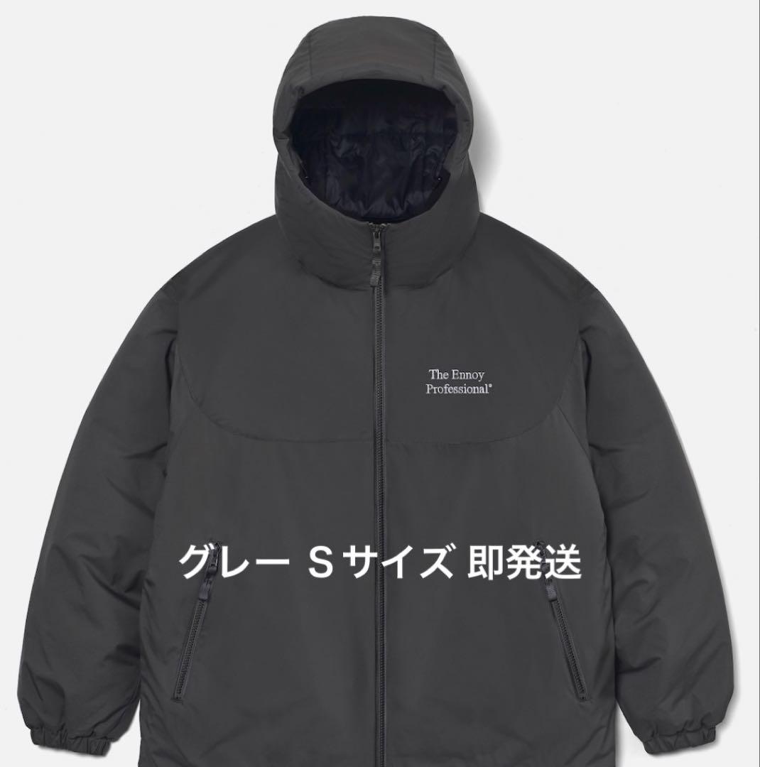 【グレー Sサイズ】 2026 PADDED NYLON HOODIE