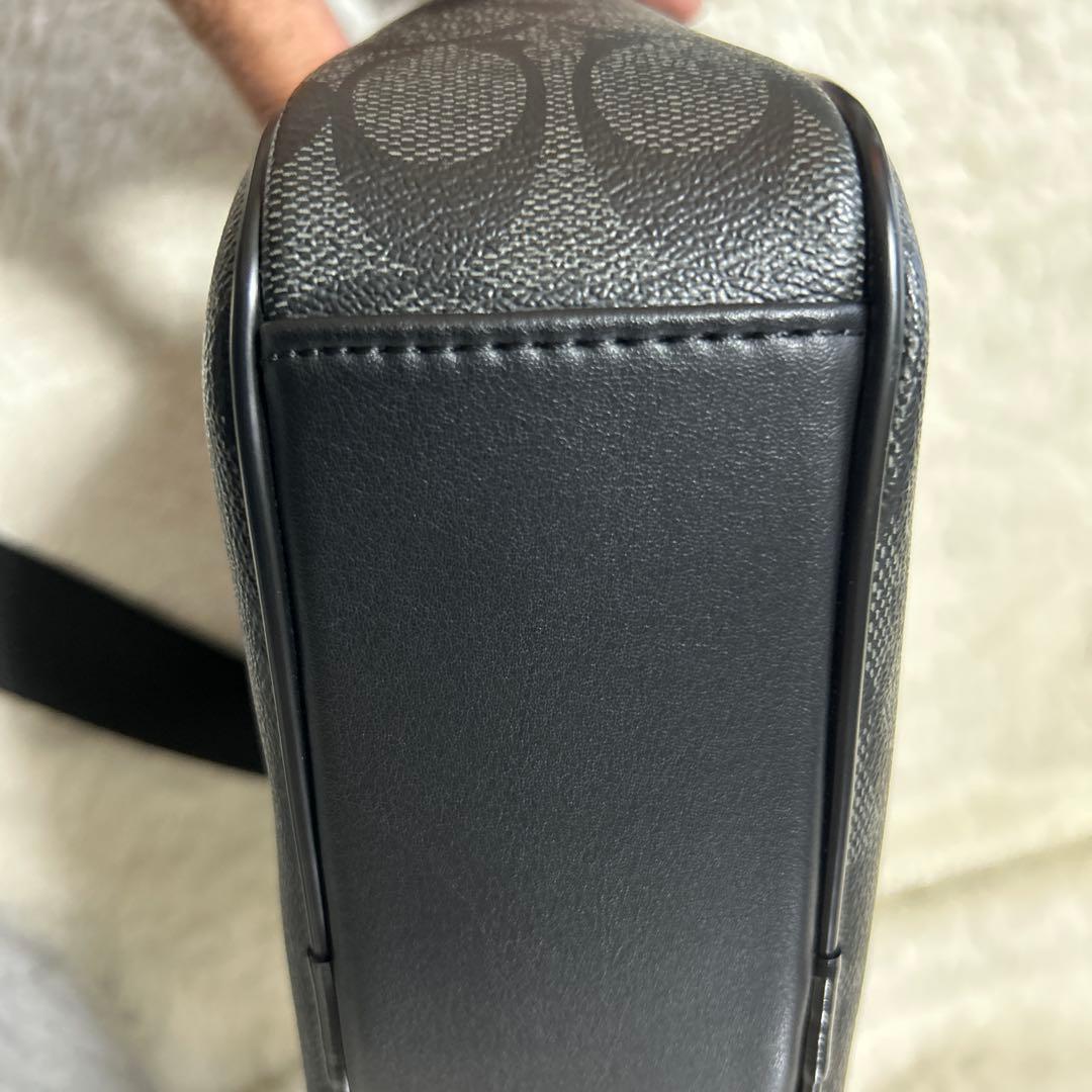 ぴかちゅうさん専用です！★超美品★COACH ブラック ショルダーバッグ