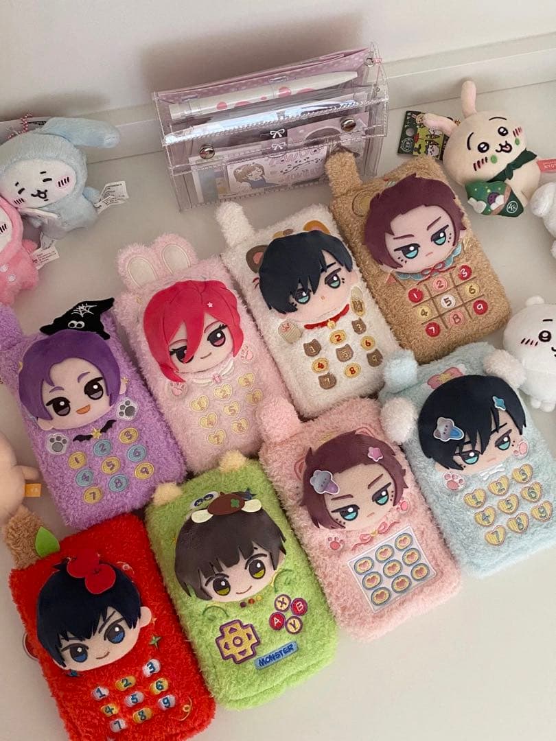 10cmぬいぐるみ服 スマートフォン 着せ替え 無属性 着ぐるみ 服のみ8点