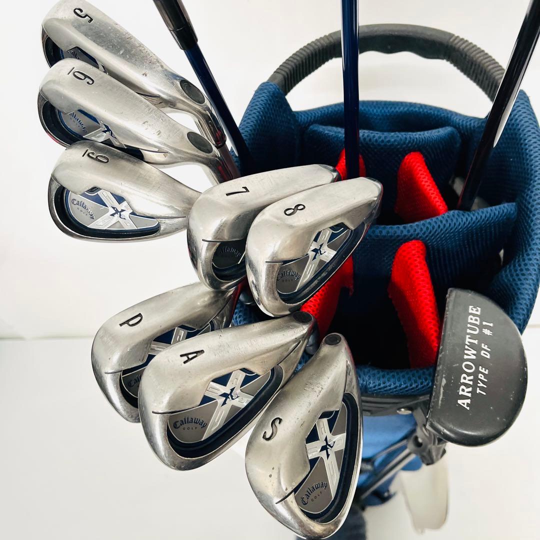 名器　メンズ　キャロウェイ　ゴルフセット　クラブセット　ゴルフ一式　初心者向　R