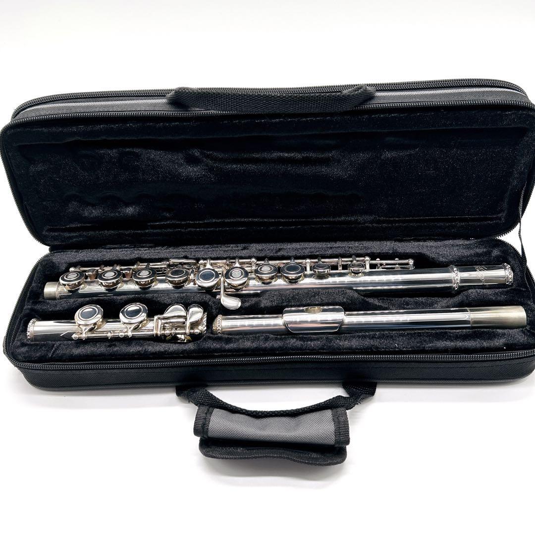 クリーニング済み✨ Eastar フルートハードケース付き Eメカ 管楽器 銀