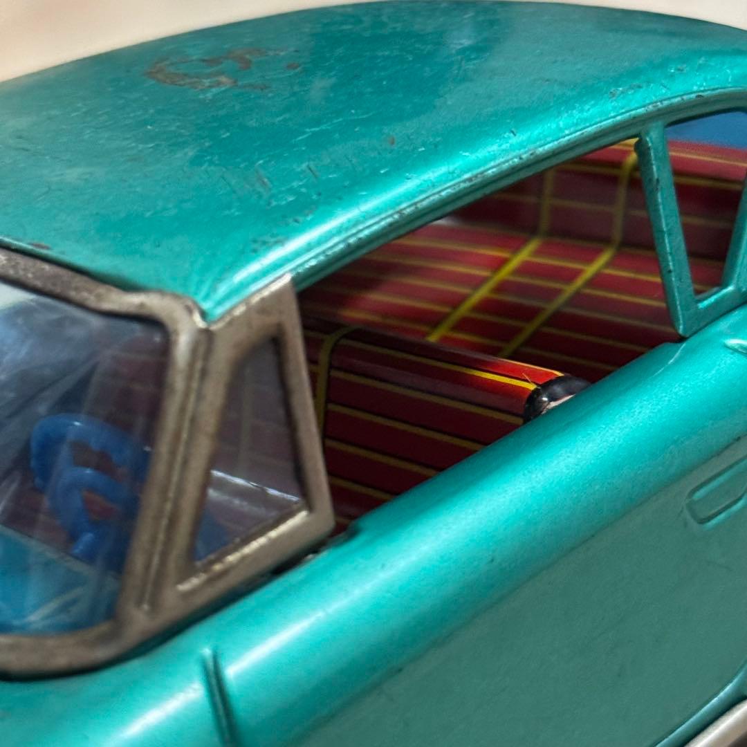 【古いブリキの自動車】FIAT フィアット 2300S 自動車 イチコー 当時物