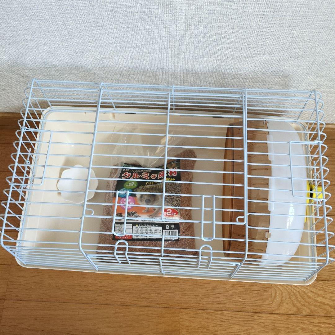 中型小動物用ケージ・回し車付き