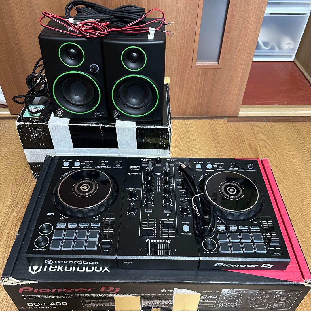 Pioneer DJ DDJ-400 CR3 スピーカーセット
