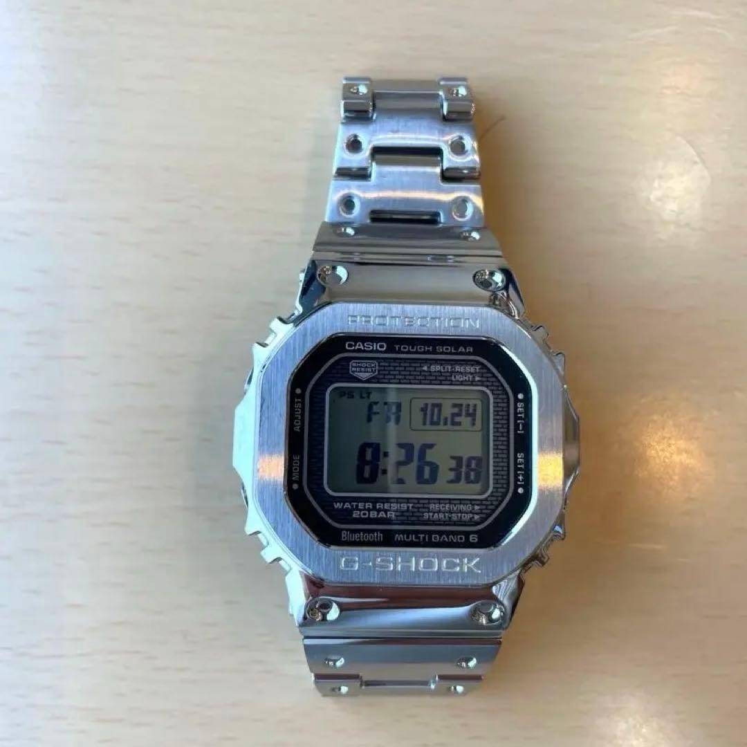 【美品】　G-SHOCK DW-5000 シルバー 腕時計