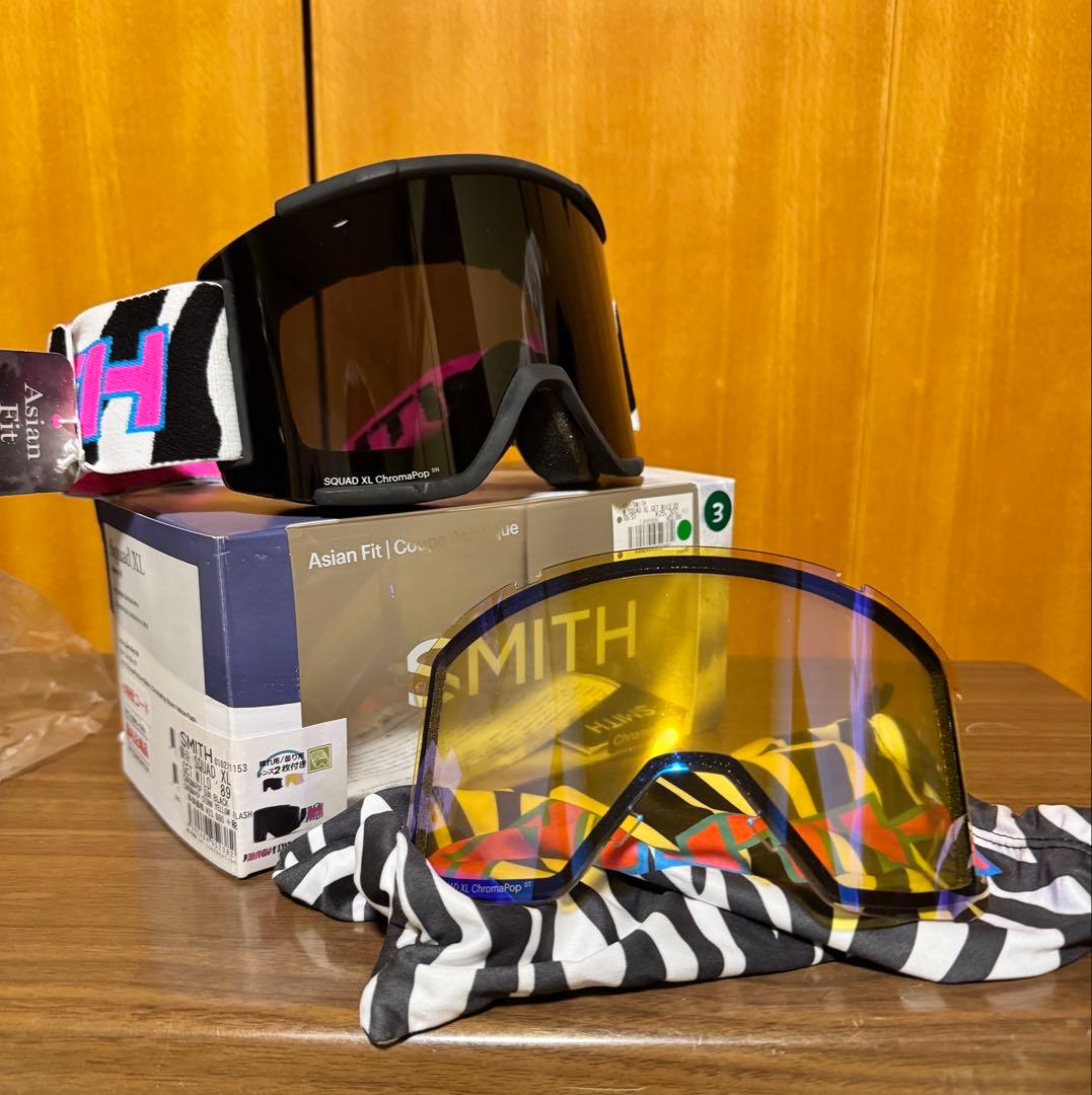 SMITH Asian Fit ゴーグル ミラーレンズ