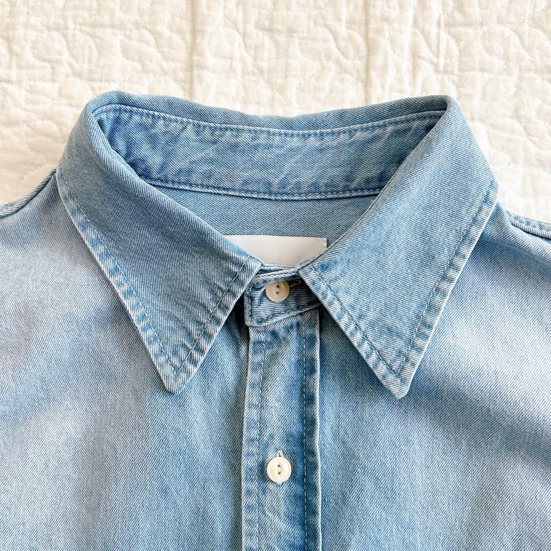 美品✨ ガリャルダガランテ 2024 デニムシャツ 定番 こなれ 程よいゆとり