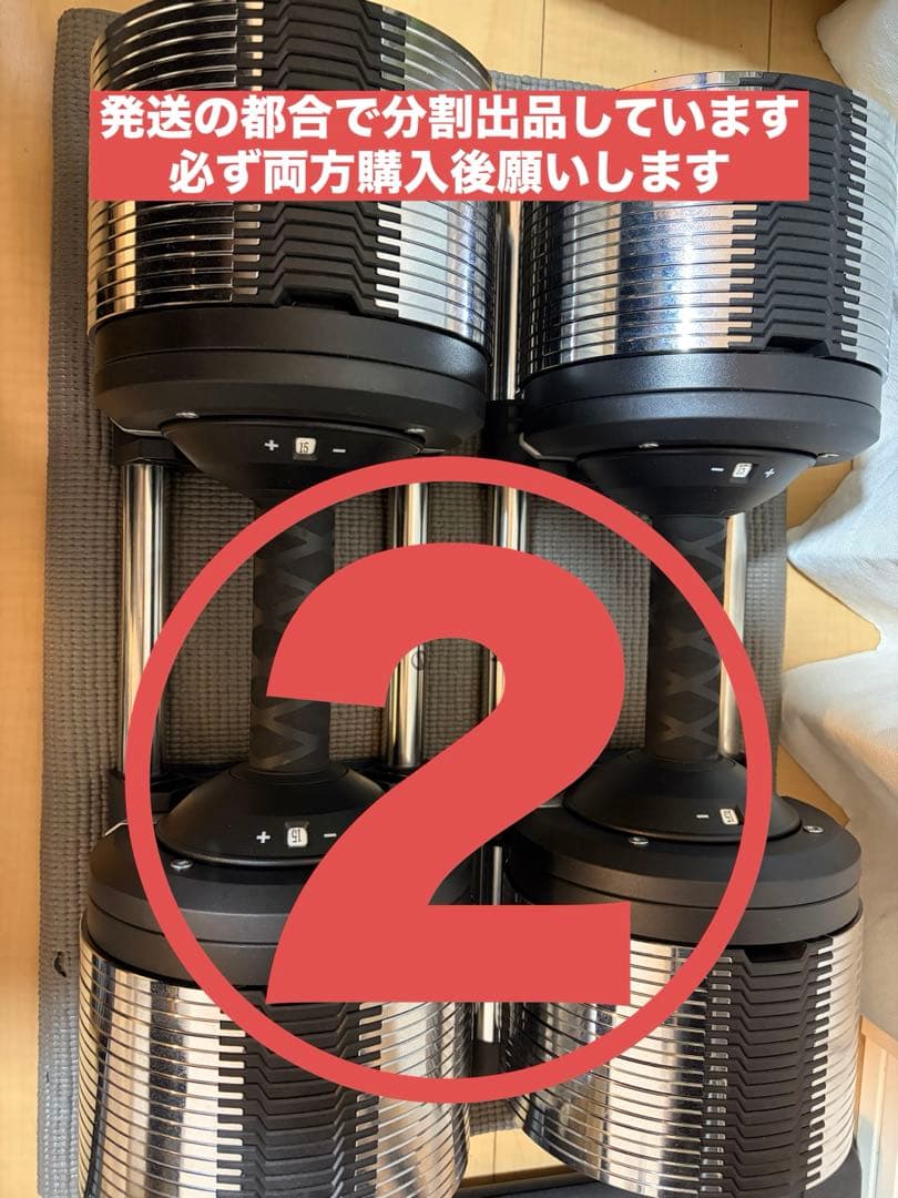 ②ライシン ヘリックスミラー 40kg HelixMirror ダンベル