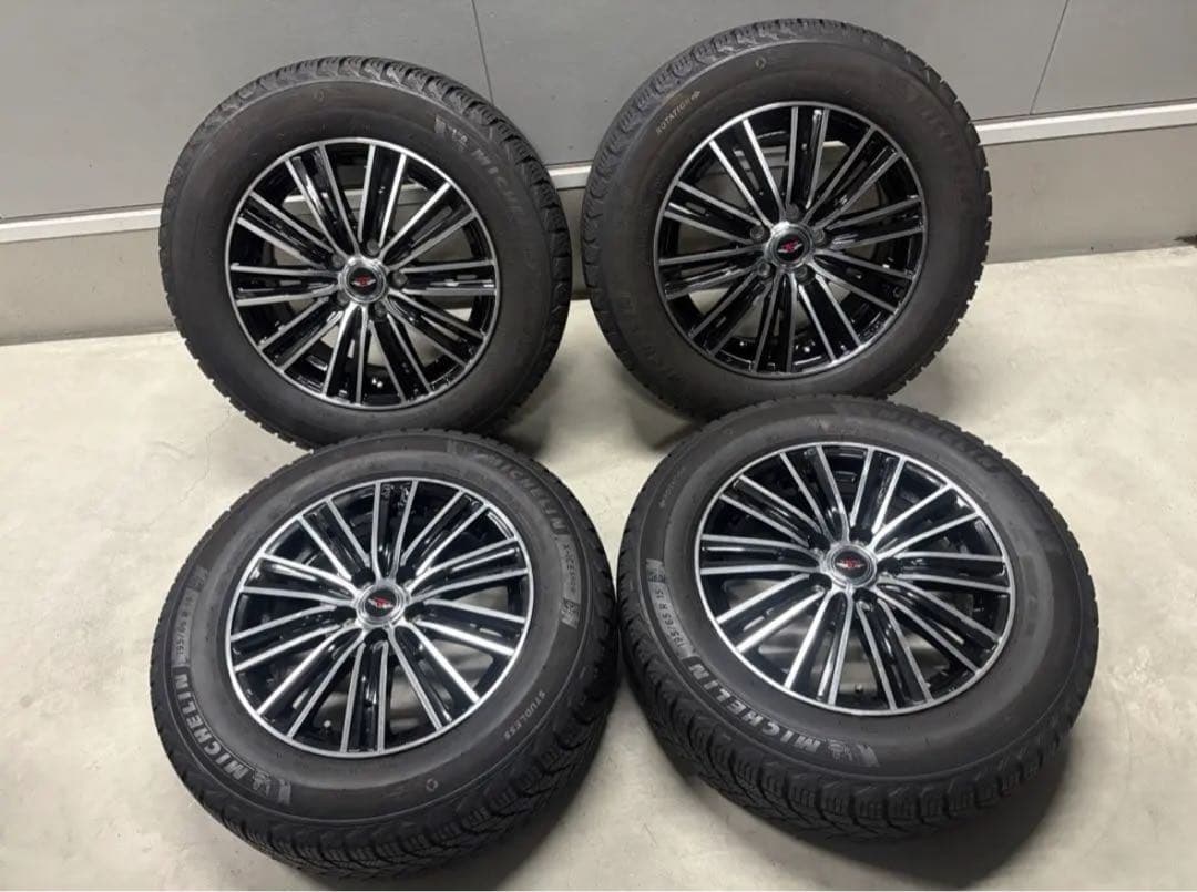 みっちゃん②195/65R15 スタッドレス　pcd100 ミシュラン