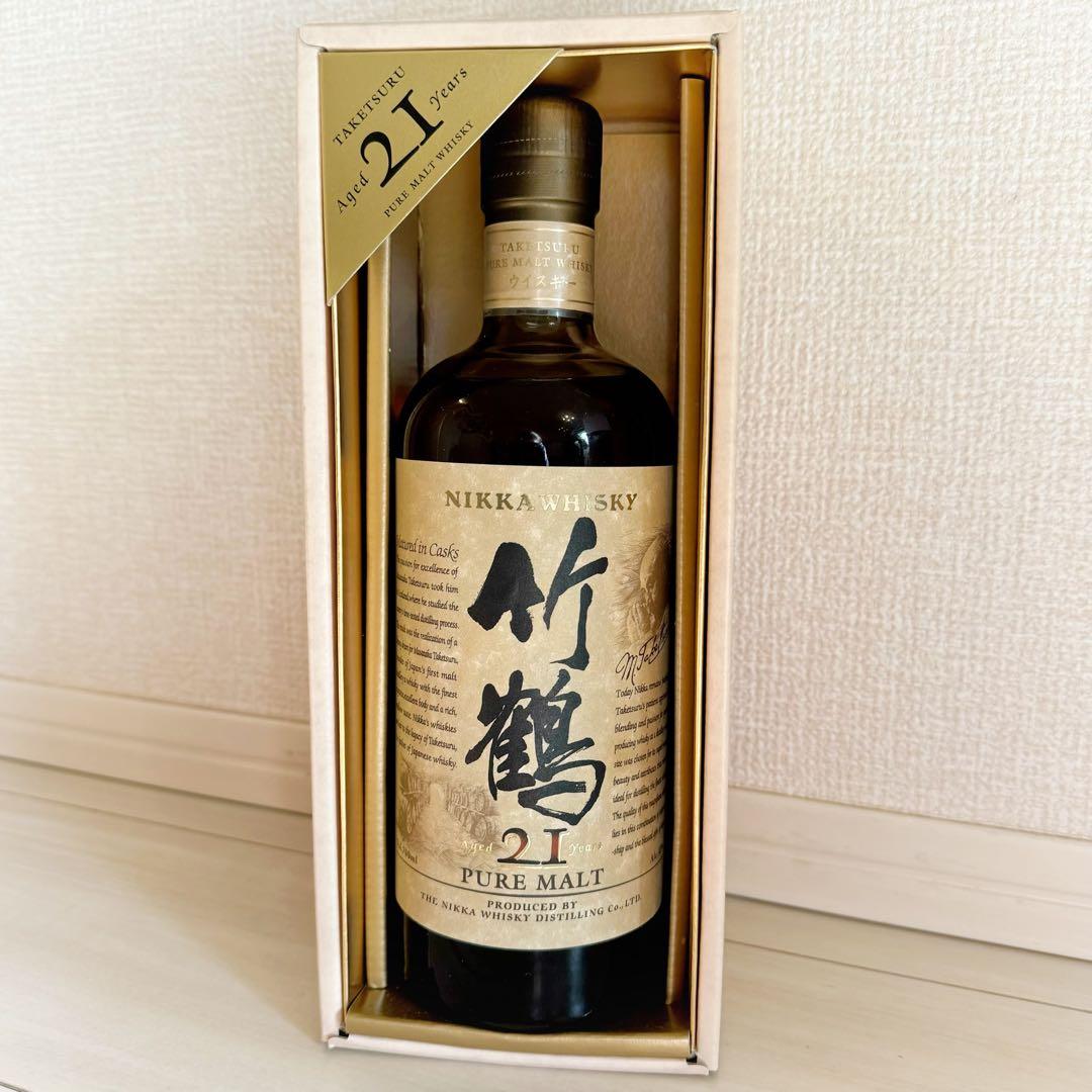 竹鶴21年　ピュアモルト　ニッカウヰスキー