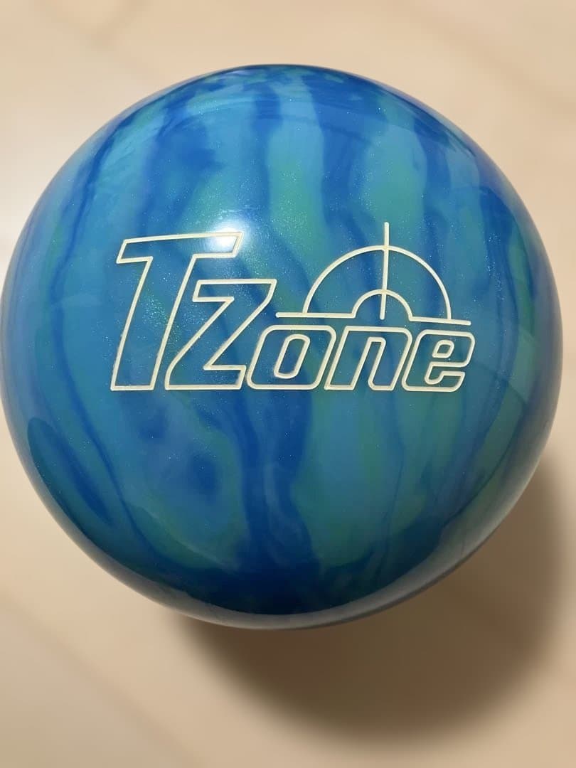 TZone ボウリングボール カリビアンブルー　13ポンド