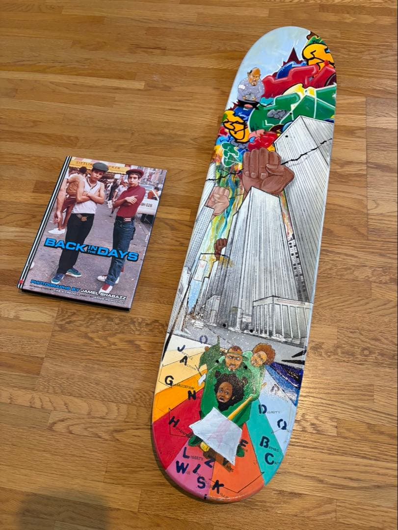 スケボースケートボードデッキオリジナルアート