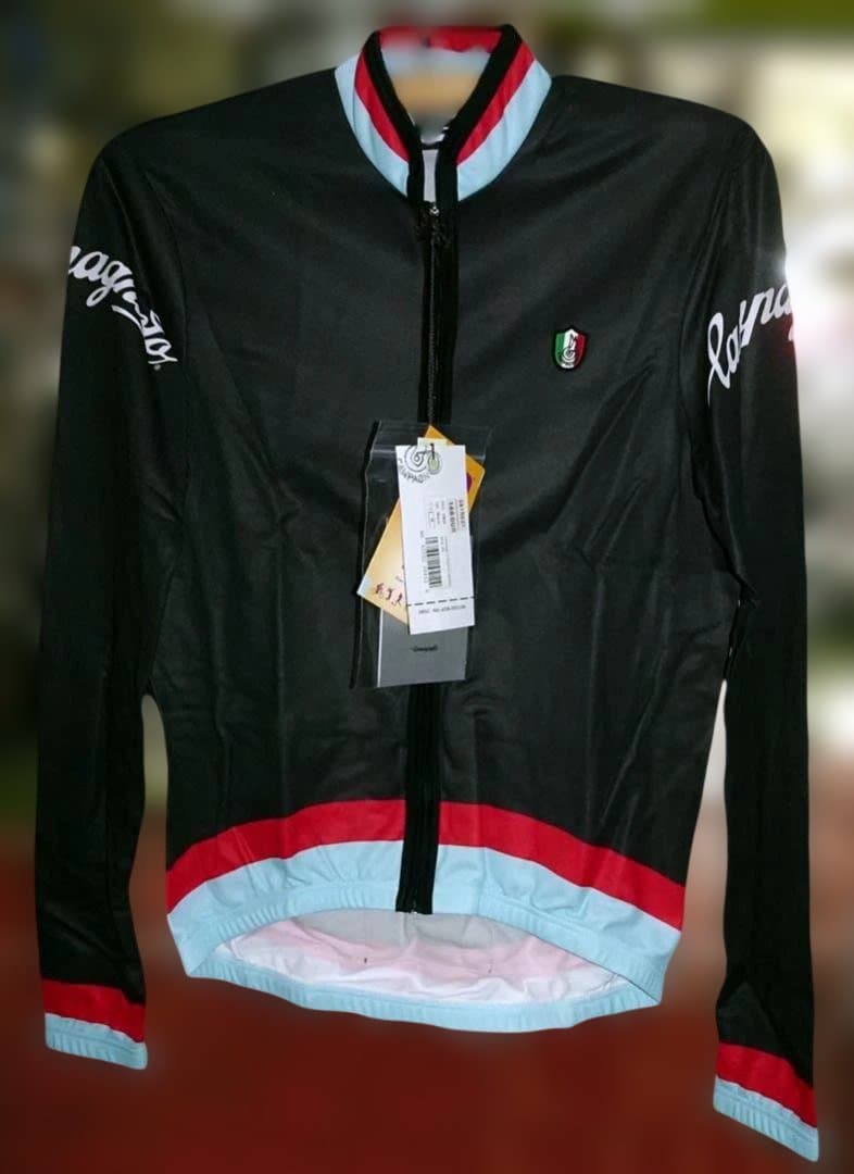 カンパニョロ　Ｃ８０９　ヘリテイジ　ロングスリーブ・ジャージ　Ｍサイズ・ブラック