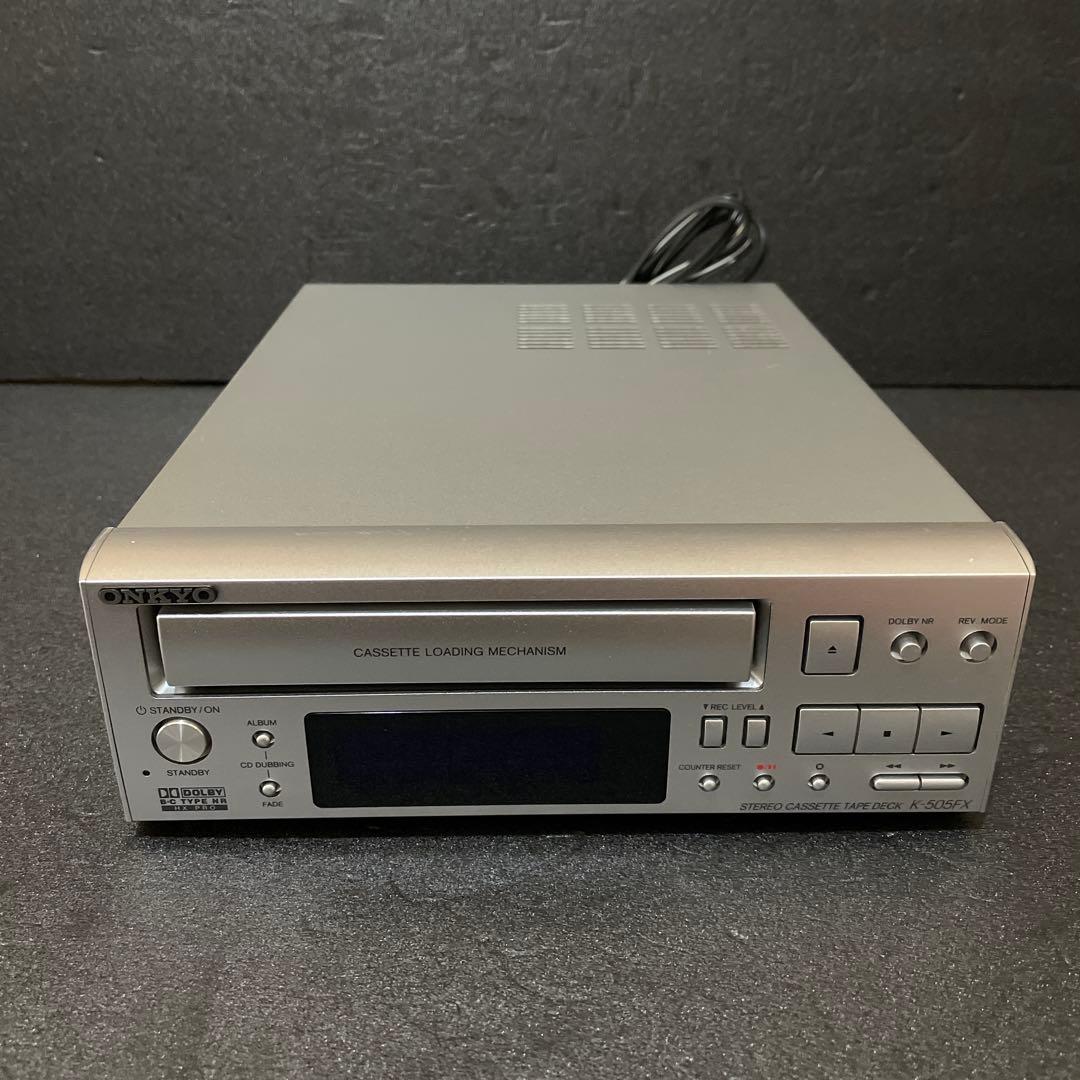 ONKYO K-505FX ステレオカセットテープデッキ