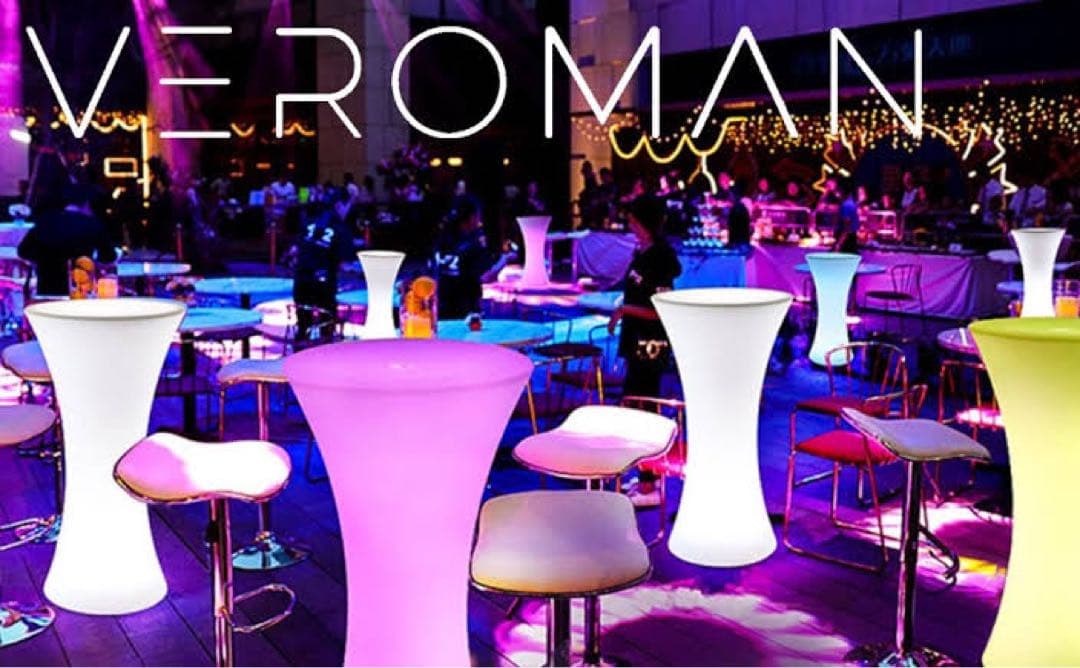 LEDカクテルテーブル