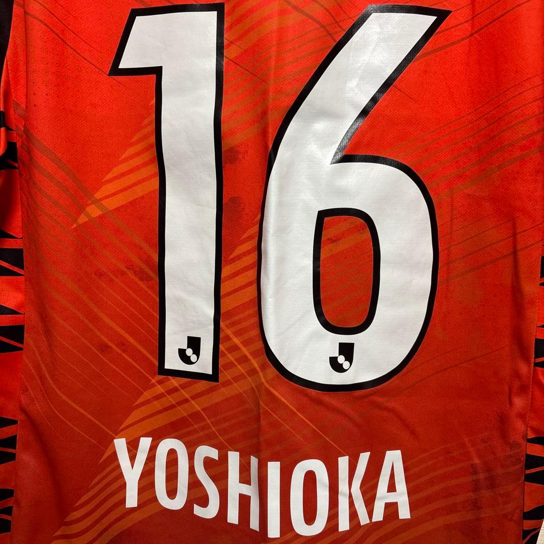 レノファ山口FC 2023オーセンティックユニフォーム 16番YOSHIOKA
