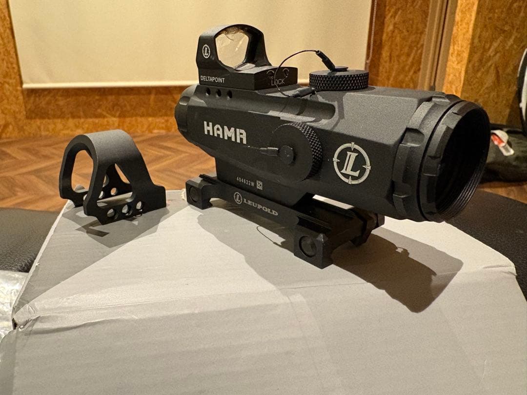 LEUPOLDタイプ HAMR 4×24Delta Pointドットサイトセット