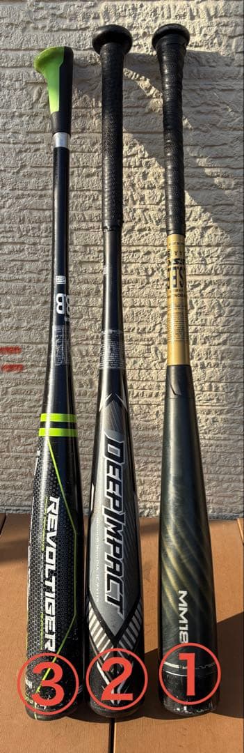 少年軟式バット セット販売（バラ売り可能）